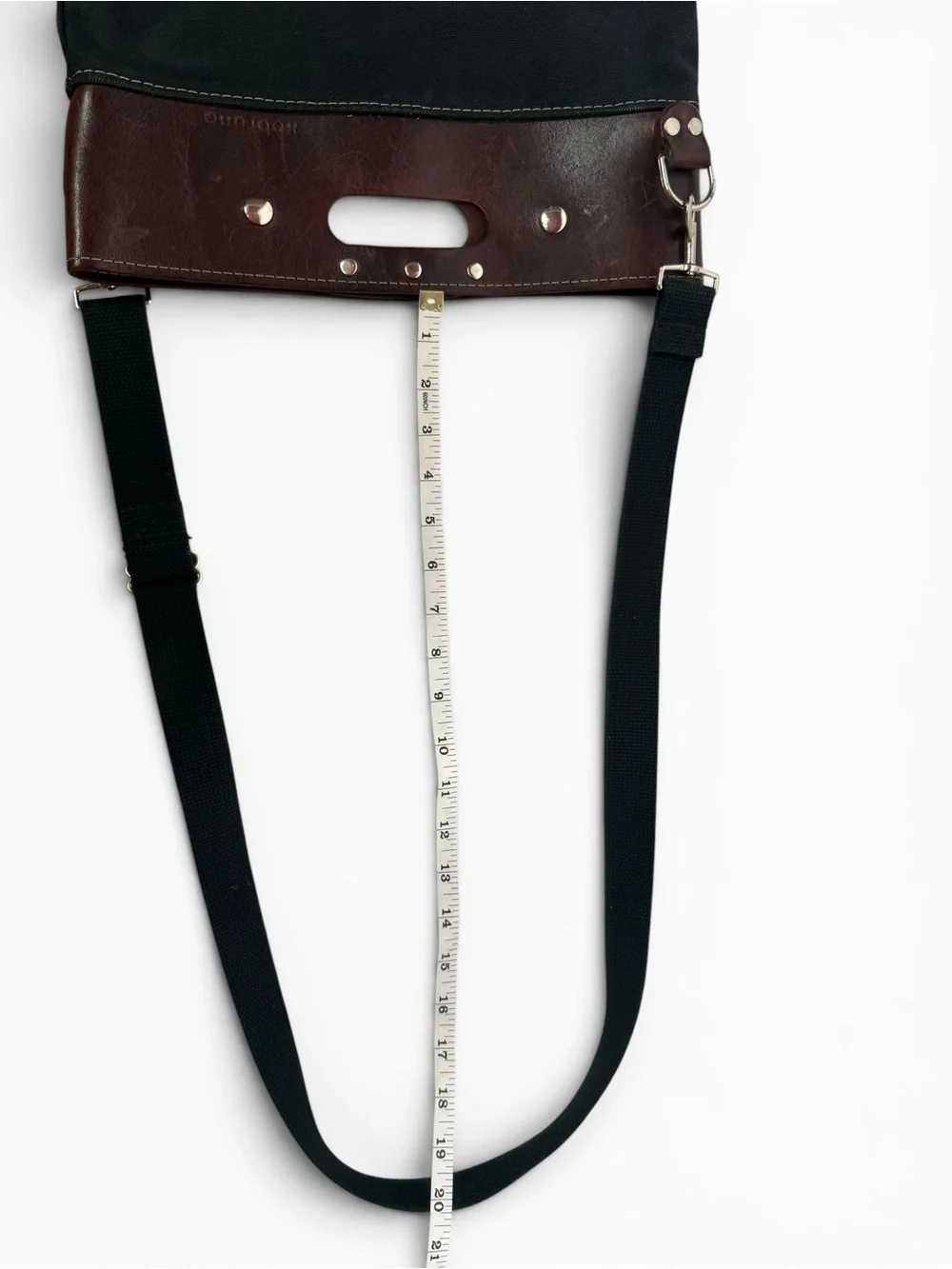 Xobruno Made in Oregon Canvas Leather Convertible Backpack Tote